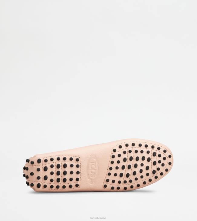 Tod\'s 8NXV109 Ružová ženy gommino vodičské topánky v koži