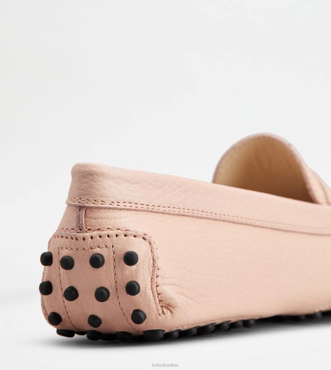 Tod\'s 8NXV109 Ružová ženy gommino vodičské topánky v koži