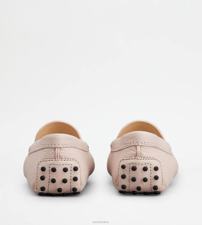 Tod\'s 8NXV110 Ružová ženy gommino vodičské topánky v koži