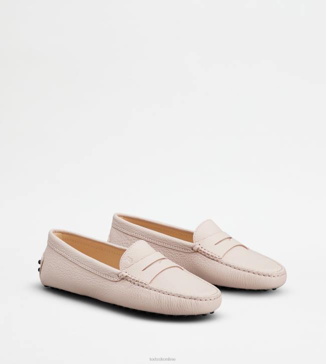 Tod\'s 8NXV110 Ružová ženy gommino vodičské topánky v koži