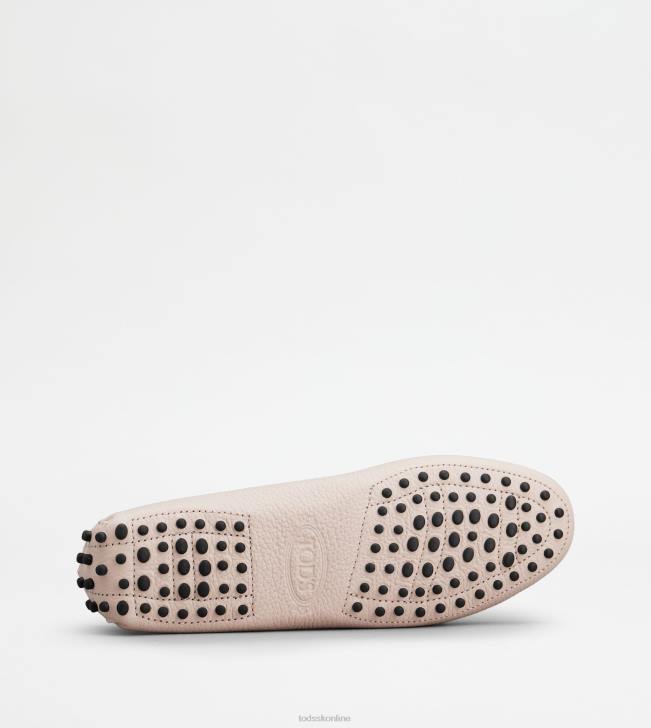 Tod\'s 8NXV110 Ružová ženy gommino vodičské topánky v koži