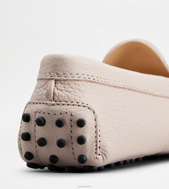 Tod\'s 8NXV110 Ružová ženy gommino vodičské topánky v koži