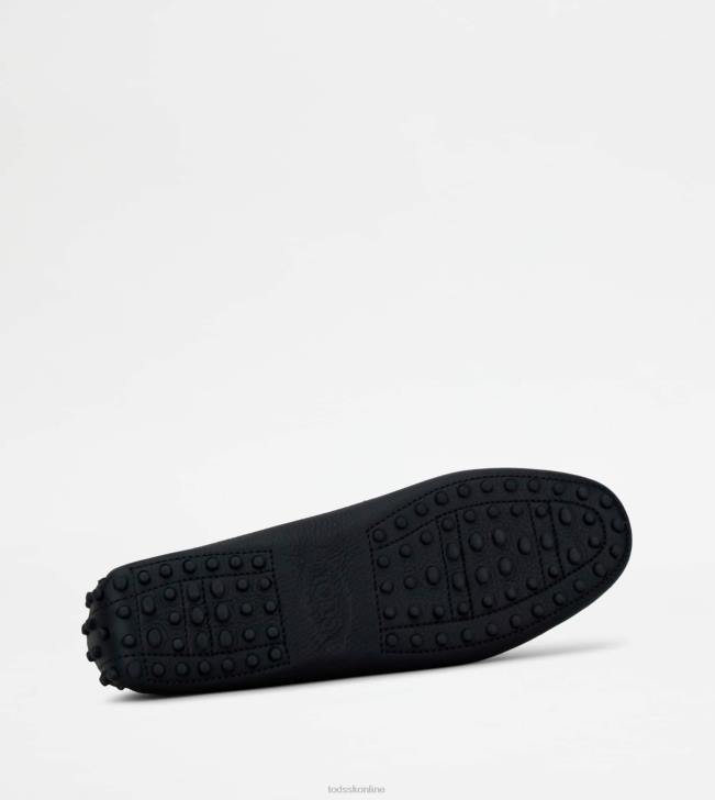 Tod\'s 8NXV117 čierna ženy gommino vodičské topánky v koži