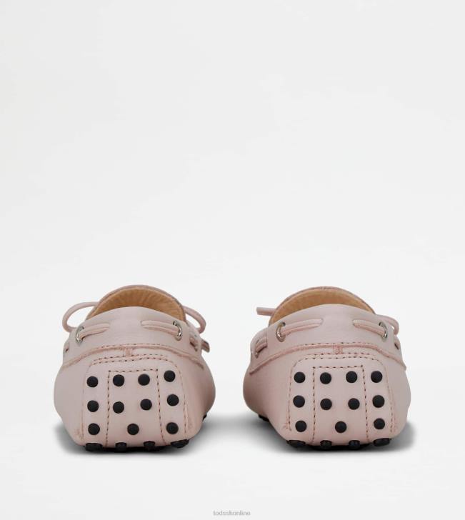 Tod\'s 8NXV67 Ružová ženy gommino vodičské topánky v koži