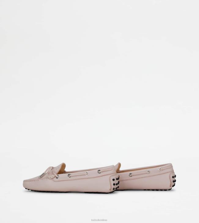 Tod\'s 8NXV67 Ružová ženy gommino vodičské topánky v koži