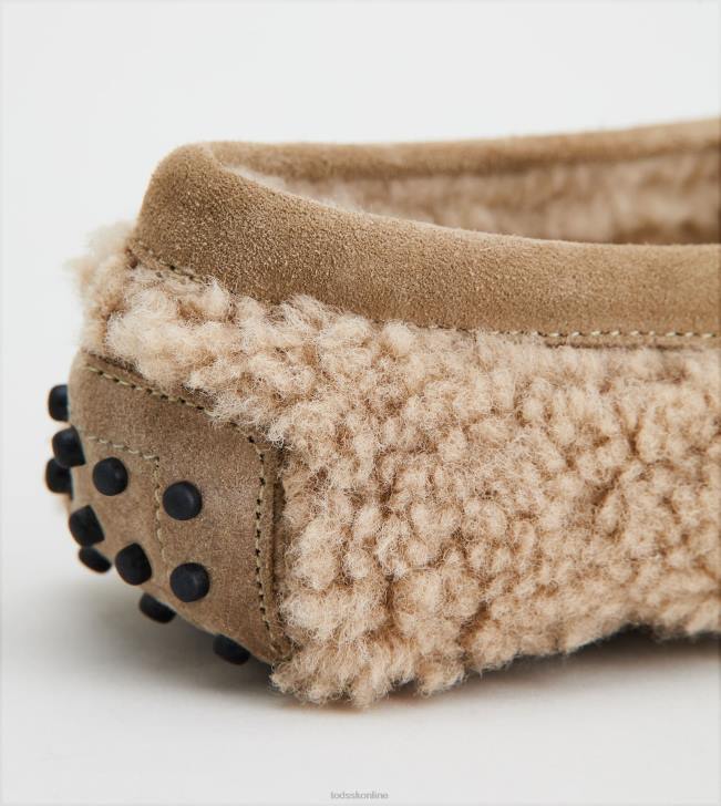 Tod\'s 8NXV69 hnedá ženy mestské gommino vodičské topánky z ovčej kože