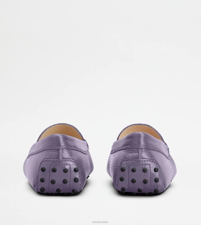 Tod\'s 8NXV71 fialový ženy gommino vodičské topánky v koži