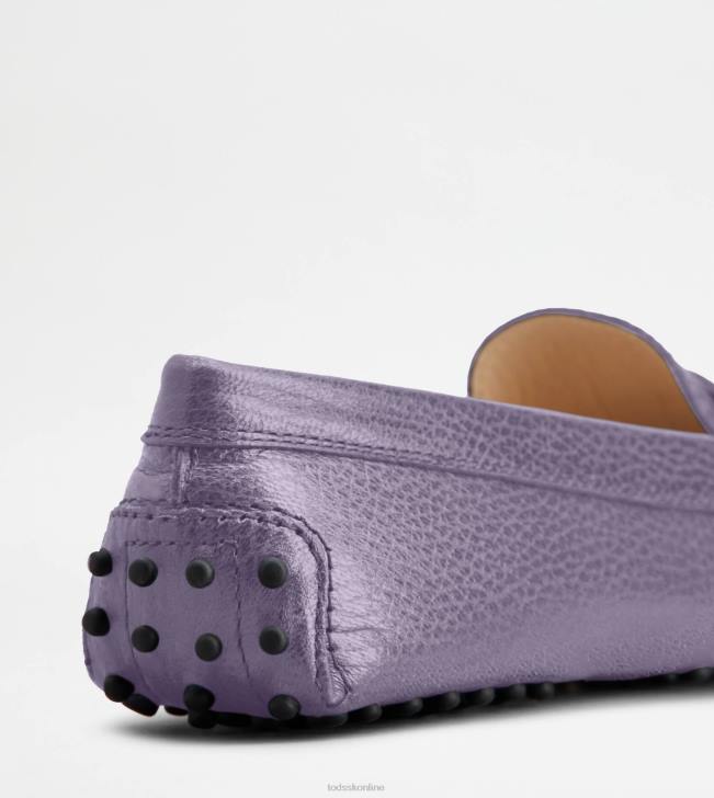 Tod\'s 8NXV71 fialový ženy gommino vodičské topánky v koži