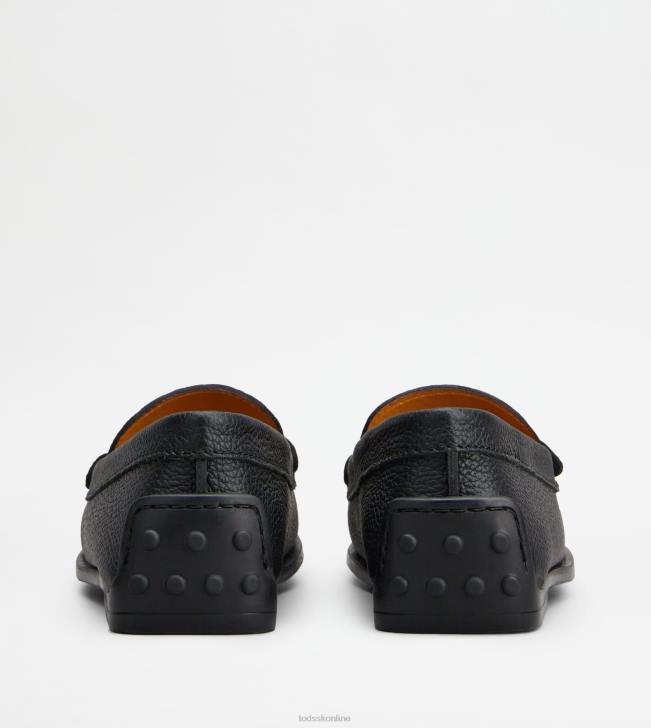 Tod\'s 8NXV74 čierna ženy mestské gommino vodičské topánky v koži