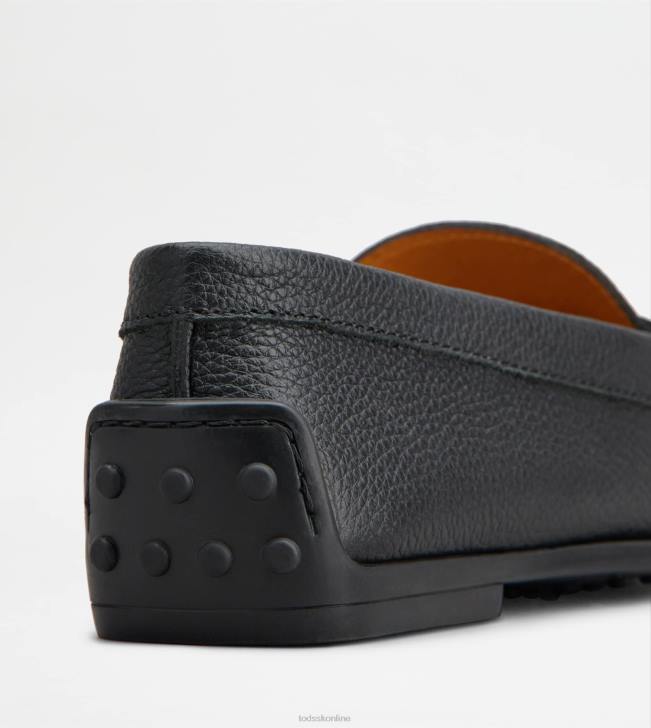 Tod\'s 8NXV74 čierna ženy mestské gommino vodičské topánky v koži