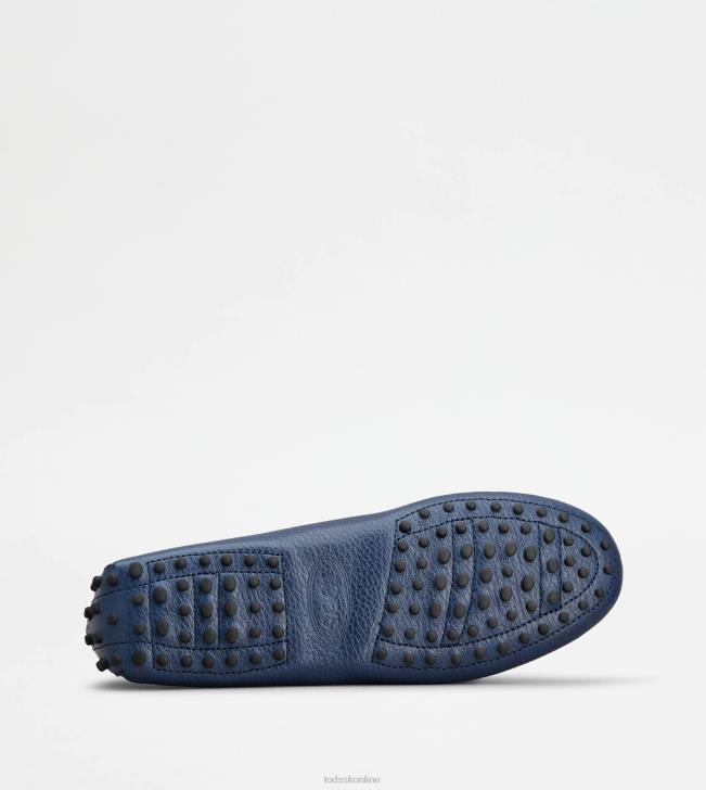 Tod\'s 8NXV76 Modrá ženy gommino vodičské topánky v koži