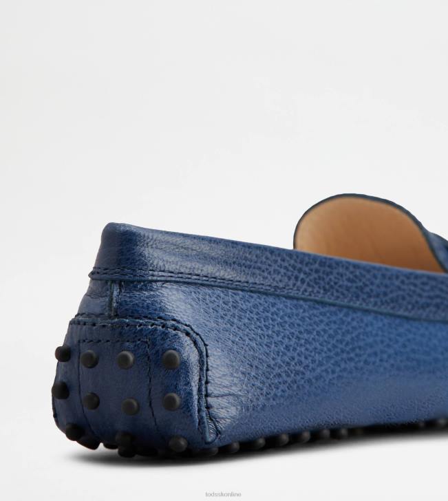 Tod\'s 8NXV76 Modrá ženy gommino vodičské topánky v koži