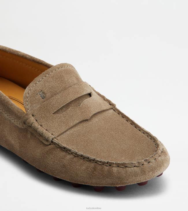 Tod\'s 8NXV86 hnedá/bordová ženy gommino bublina v semišu