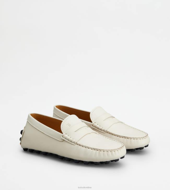 Tod\'s 8NXV87 sivobiela/čierna ženy gommino bublina v koži