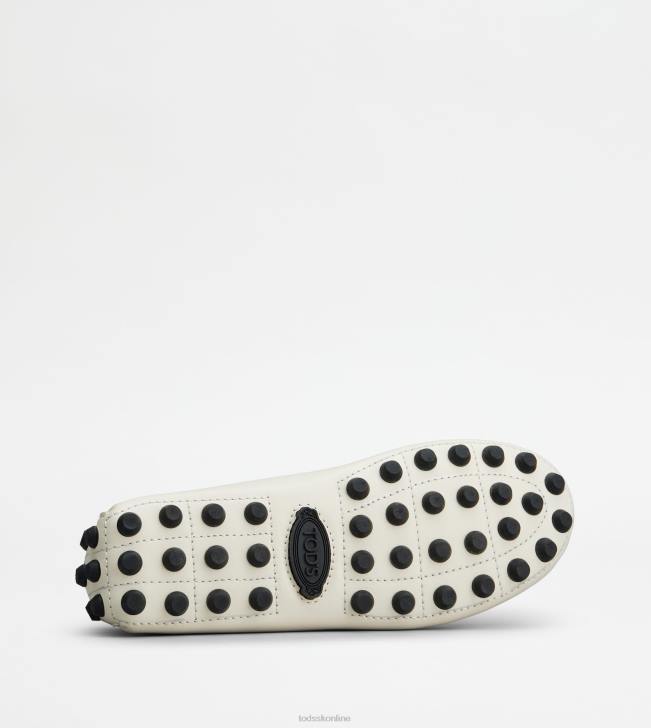 Tod\'s 8NXV87 sivobiela/čierna ženy gommino bublina v koži
