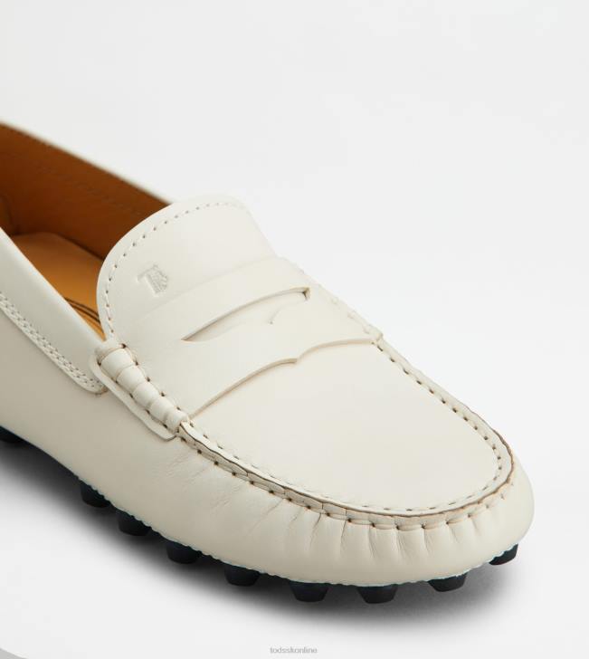 Tod\'s 8NXV87 sivobiela/čierna ženy gommino bublina v koži