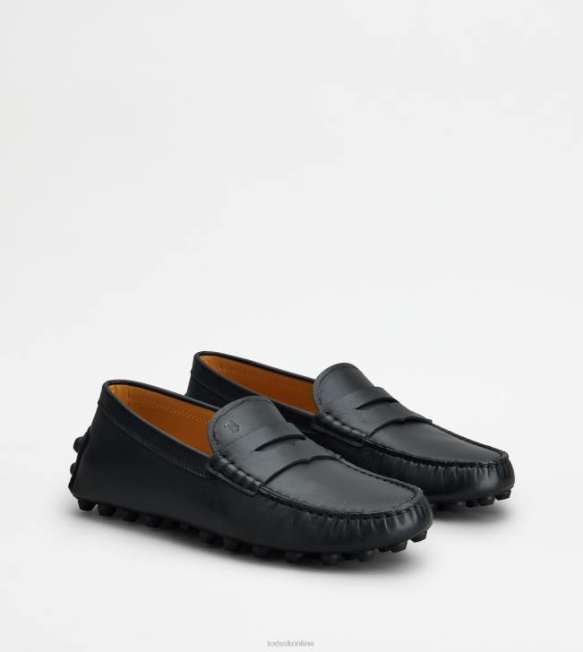 Tod\'s 8NXV91 čierna ženy gommino bublina v koži