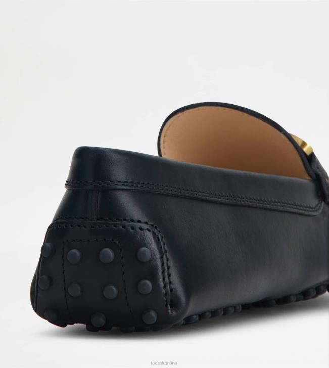 Tod\'s 8NXV97 čierna ženy vodičské topánky kate gommino v koži