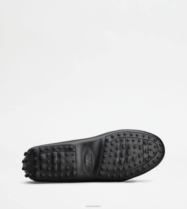 Tod\'s 8NXV98 čierna ženy vodičské topánky kate gommino v koži