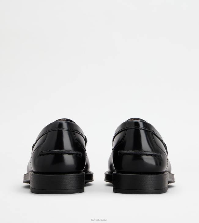 Tod\'s 8NXV15 čierna ženy mokasíny v koži