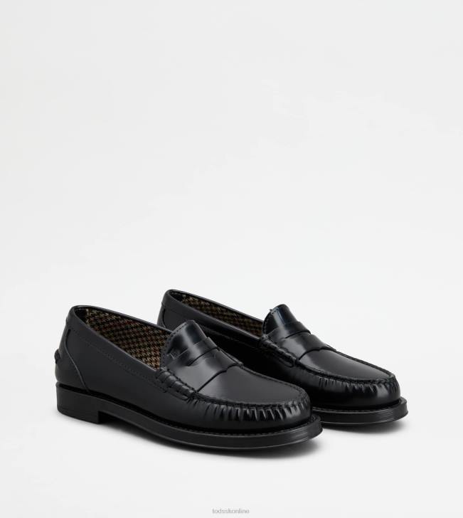 Tod\'s 8NXV15 čierna ženy mokasíny v koži