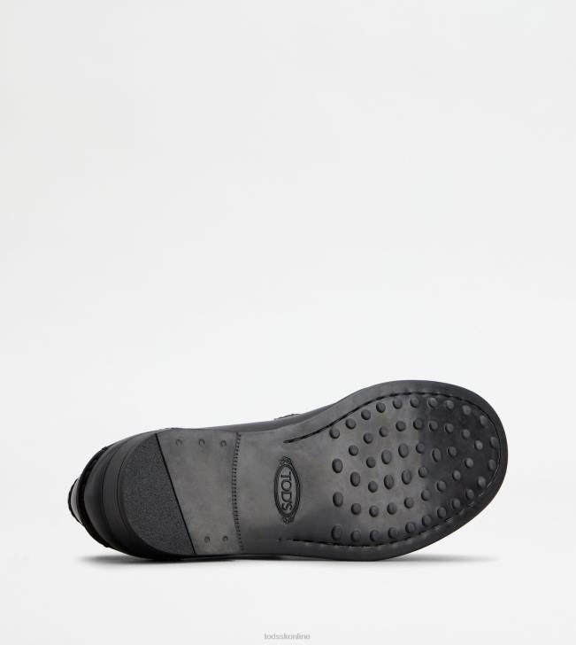 Tod\'s 8NXV15 čierna ženy mokasíny v koži