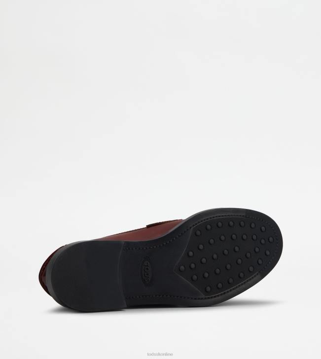 Tod\'s 8NXV16 hnedá ženy mokasíny v koži
