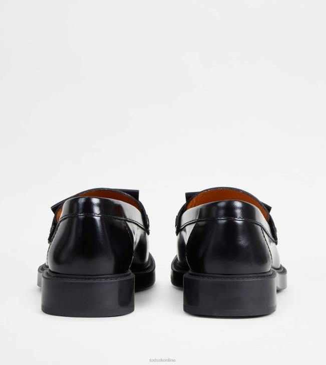 Tod\'s 8NXV22 čierna ženy t nadčasové mokasíny v koži