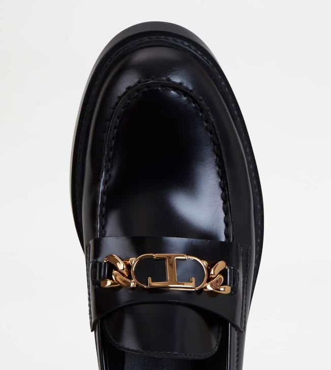 Tod\'s 8NXV25 čierna ženy mokasíny v koži