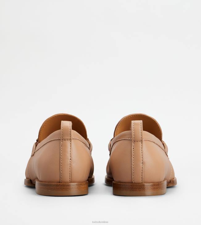 Tod\'s 8NXV28 Ružová ženy mokasíny v koži