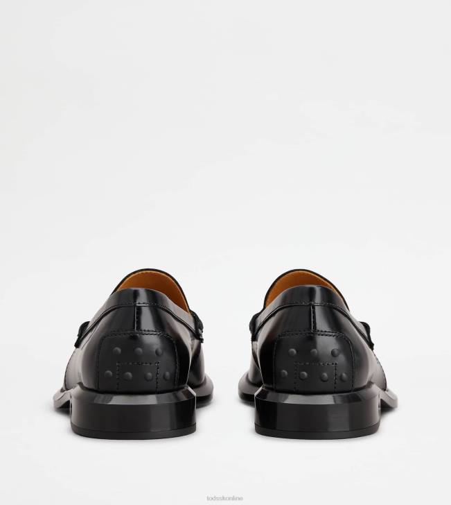 Tod\'s 8NXV38 čierna ženy mokasíny v koži