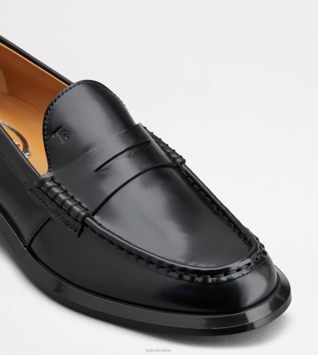 Tod\'s 8NXV38 čierna ženy mokasíny v koži
