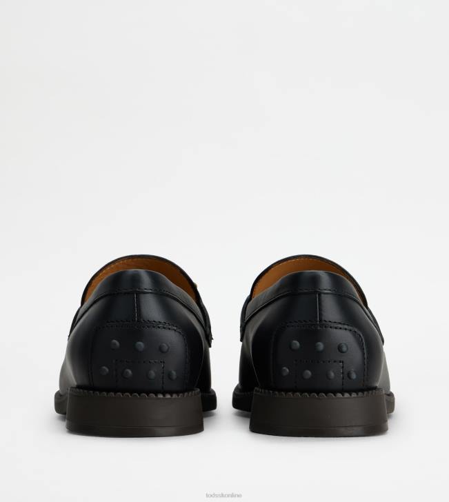 Tod\'s 8NXV46 čierna ženy kate mokasíny v koži