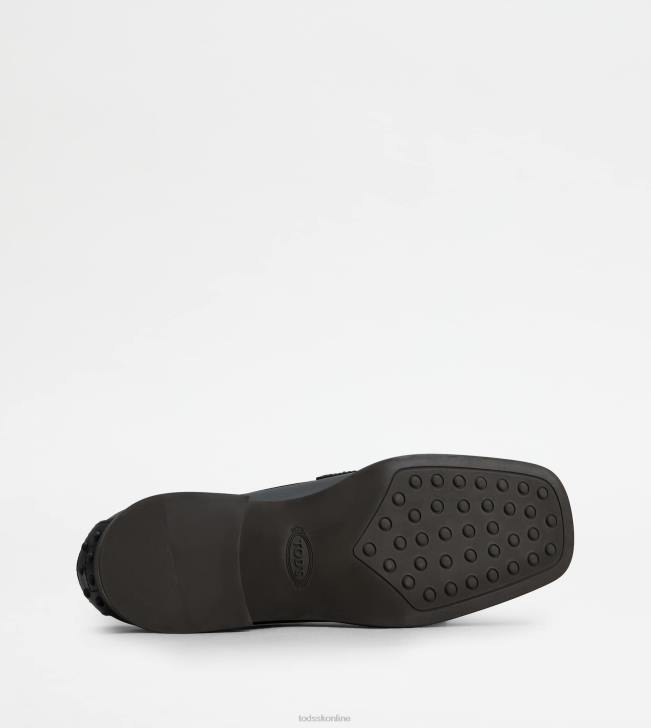 Tod\'s 8NXV46 čierna ženy kate mokasíny v koži