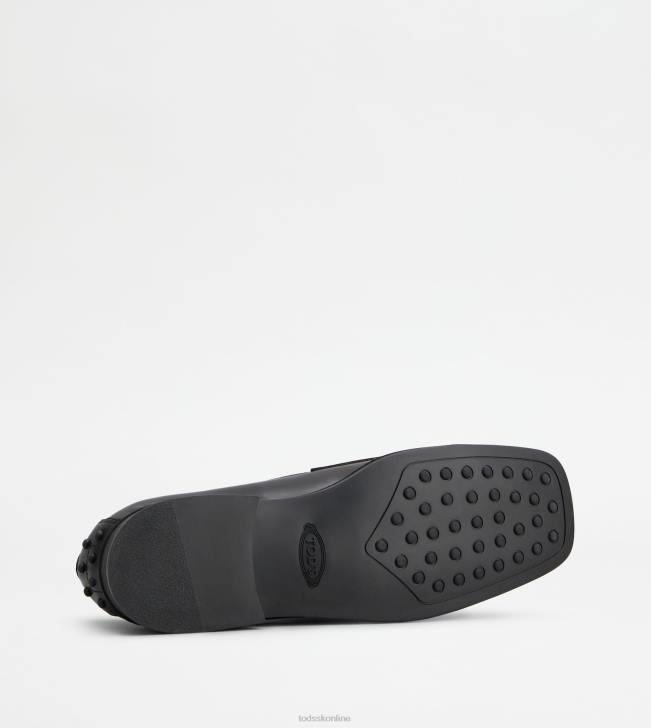 Tod\'s 8NXV47 čierna ženy mokasíny v koži