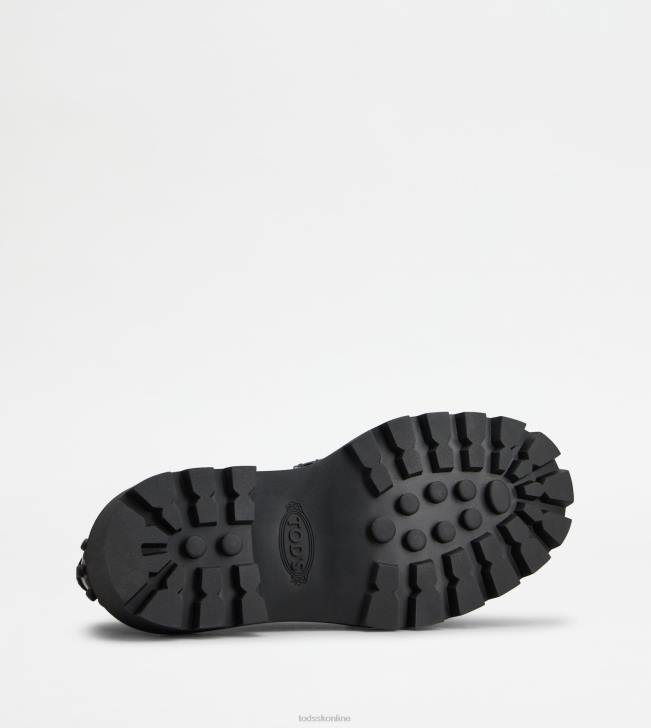 Tod\'s 8NXV4 čierna ženy mokasíny v koži