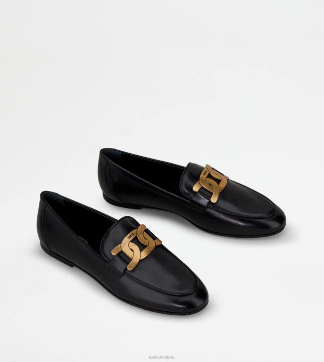 Tod\'s 8NXV55 čierna ženy kate mokasíny v koži