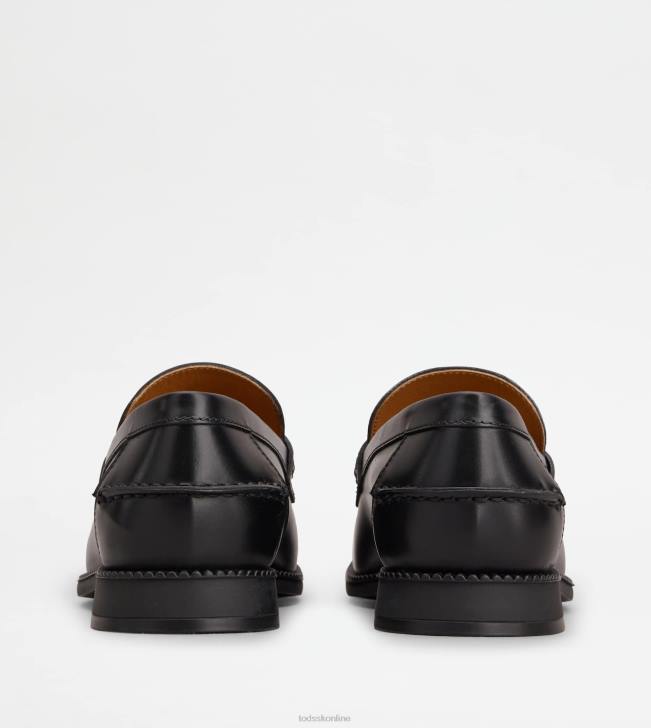 Tod\'s 8NXV56 čierna ženy t nadčasové mokasíny v koži