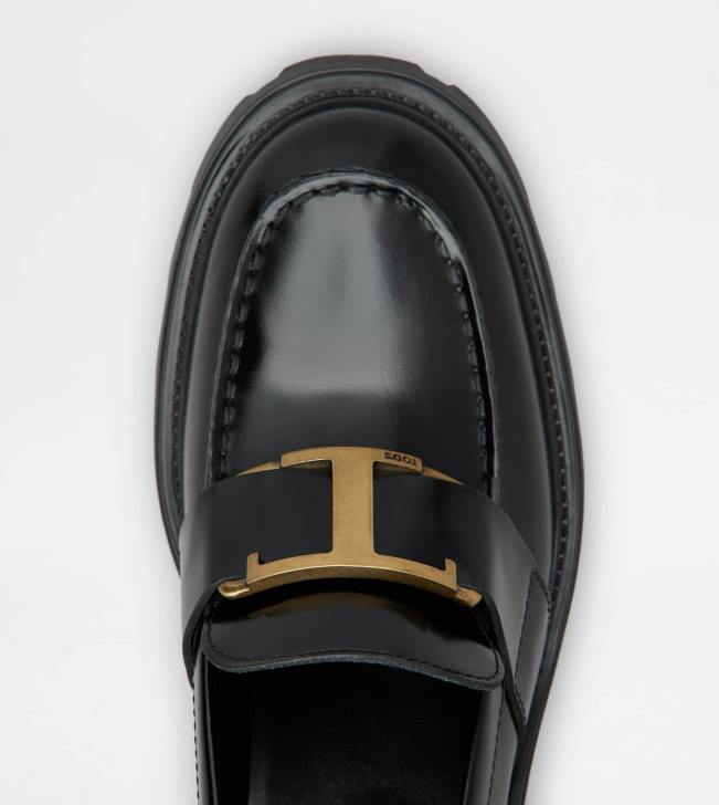 Tod\'s 8NXV8 čierna ženy mokasíny v koži