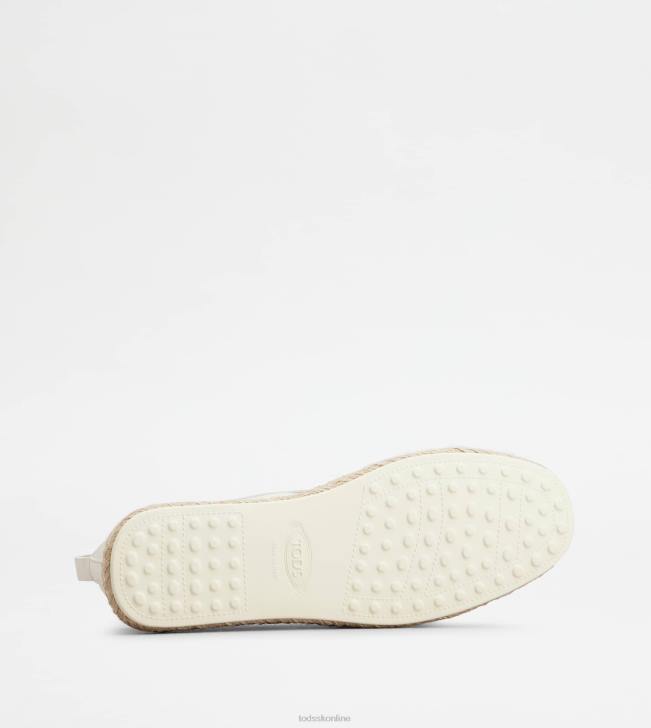 Tod\'s 8NXV199 biely ženy kate slip-ons v koži