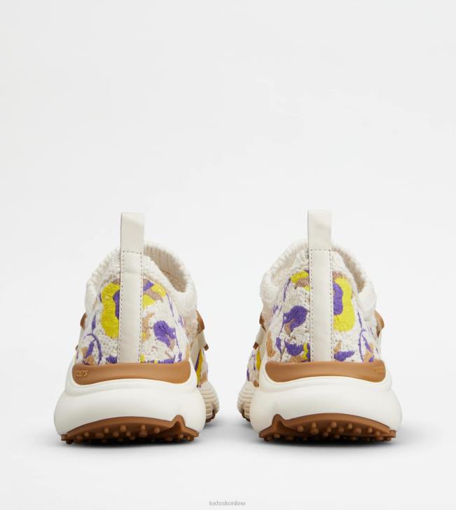 Tod\'s 8NXV118 hnedá ženy nazúvacie tenisky kate z látky