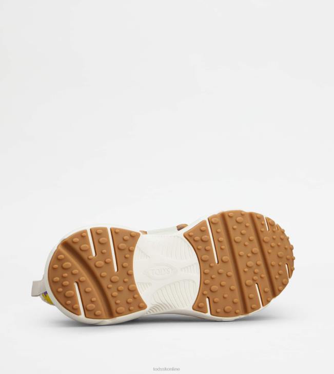 Tod\'s 8NXV118 hnedá ženy nazúvacie tenisky kate z látky