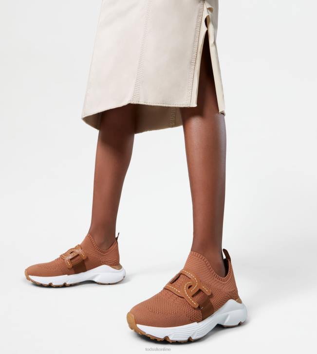 Tod\'s 8NXV124 hnedá ženy tenisky z high-tech látky