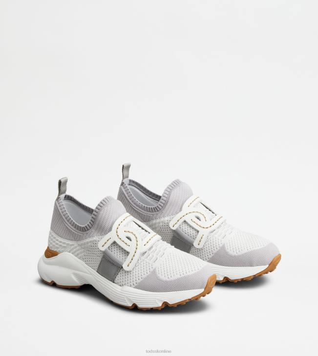 Tod\'s 8NXV125 šedá/hnedá ženy tenisky z high-tech látky