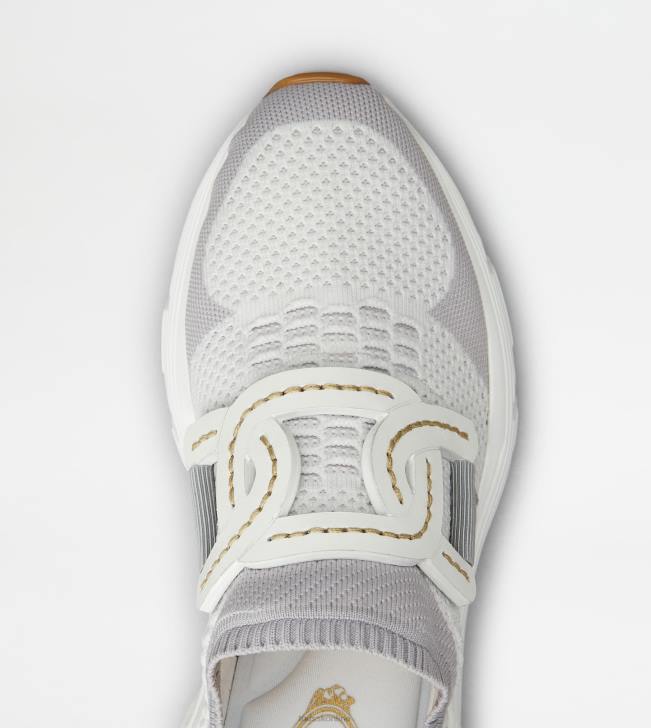Tod\'s 8NXV125 šedá/hnedá ženy tenisky z high-tech látky