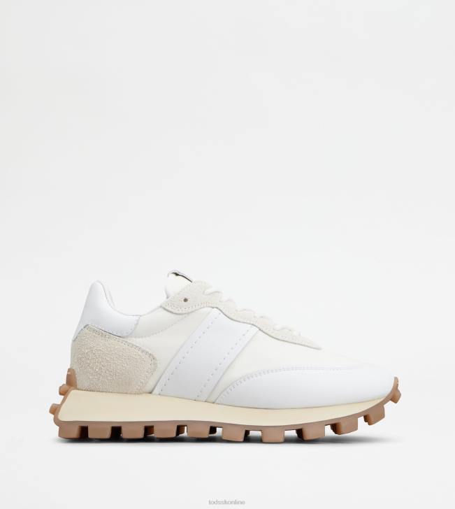 Tod's 8NXV130 biely ženy tenisky 1t z kože a látky