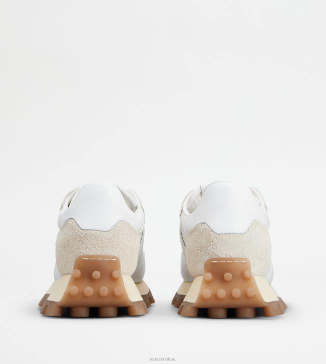 Tod\'s 8NXV130 biely ženy tenisky 1t z kože a látky