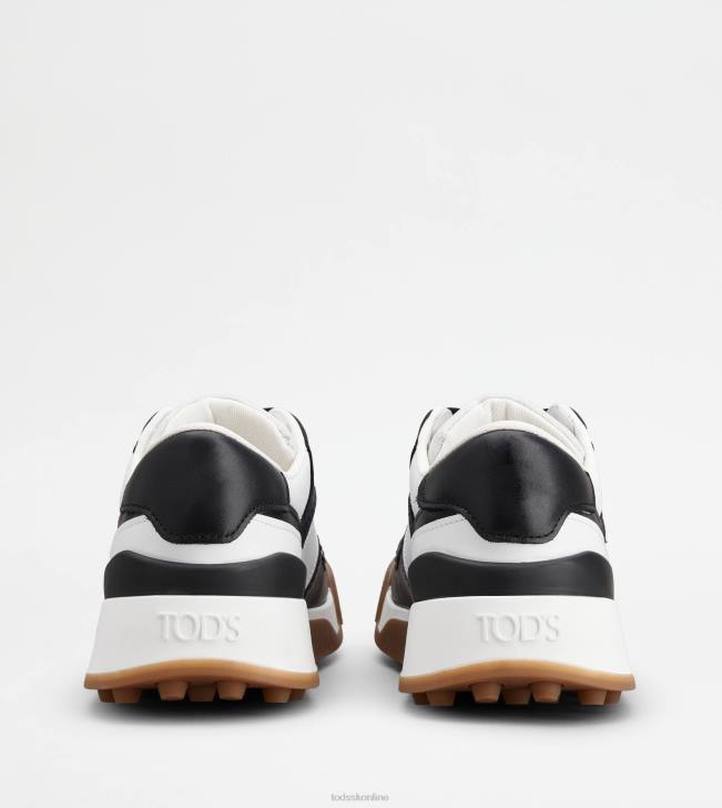 Tod\'s 8NXV143 biely čierny ženy tenisky v koži